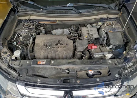 2016 Mitsubishi Outlander Se from USA, damaged, VIN JA4AD3A36GZ028372